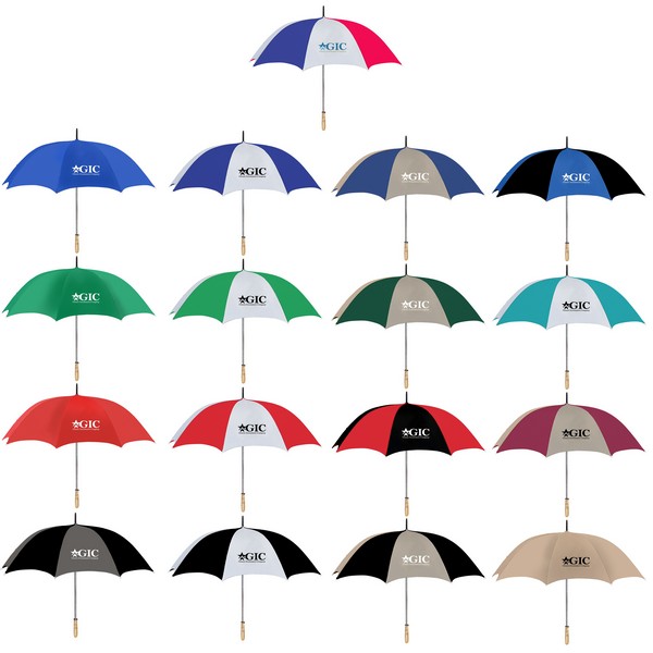HH4021 60" Arc Golf Umbrella With Custom Imprint
